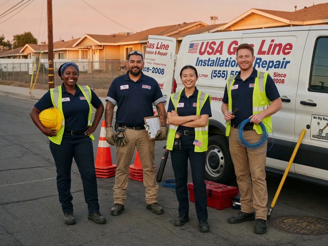 Gas Line Installation company in Bennett, NC
